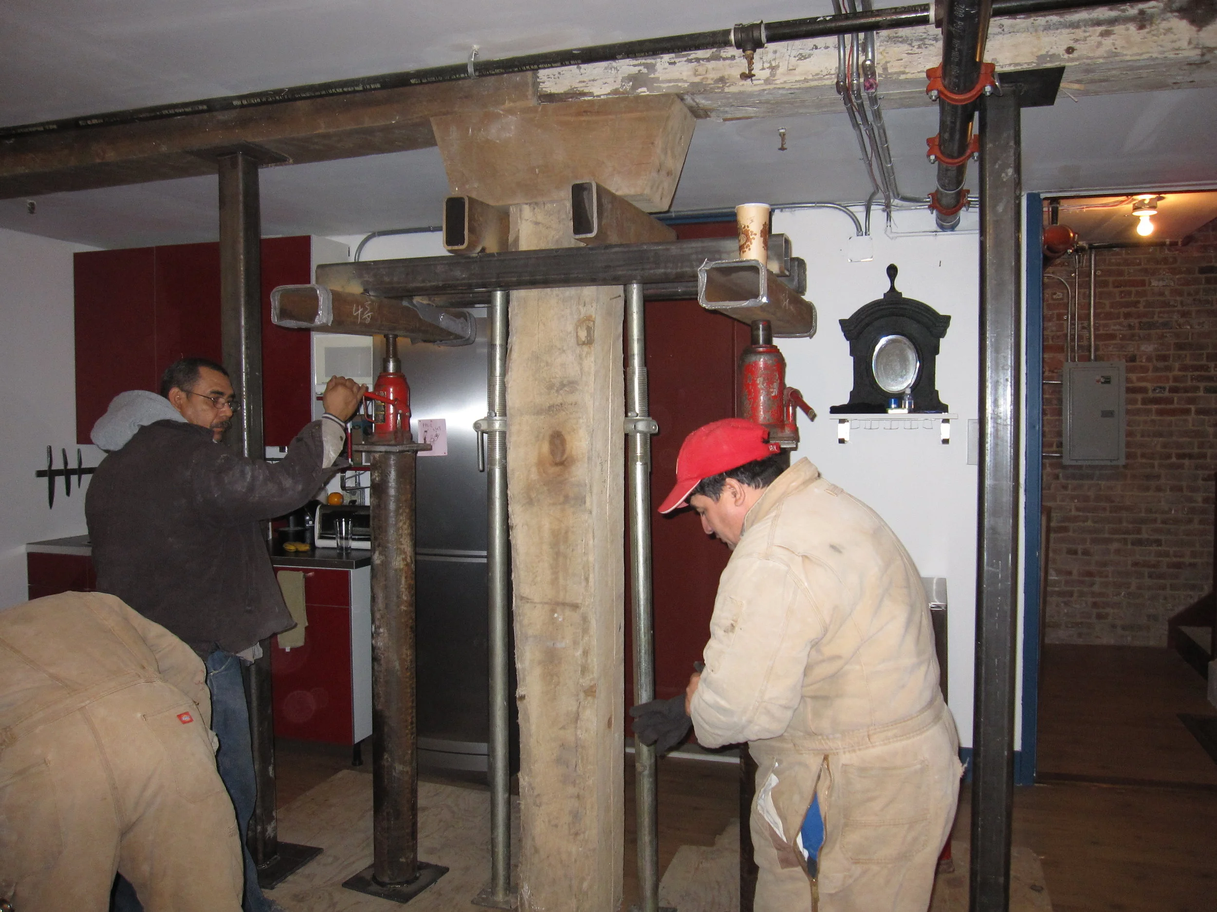 South East wall crack